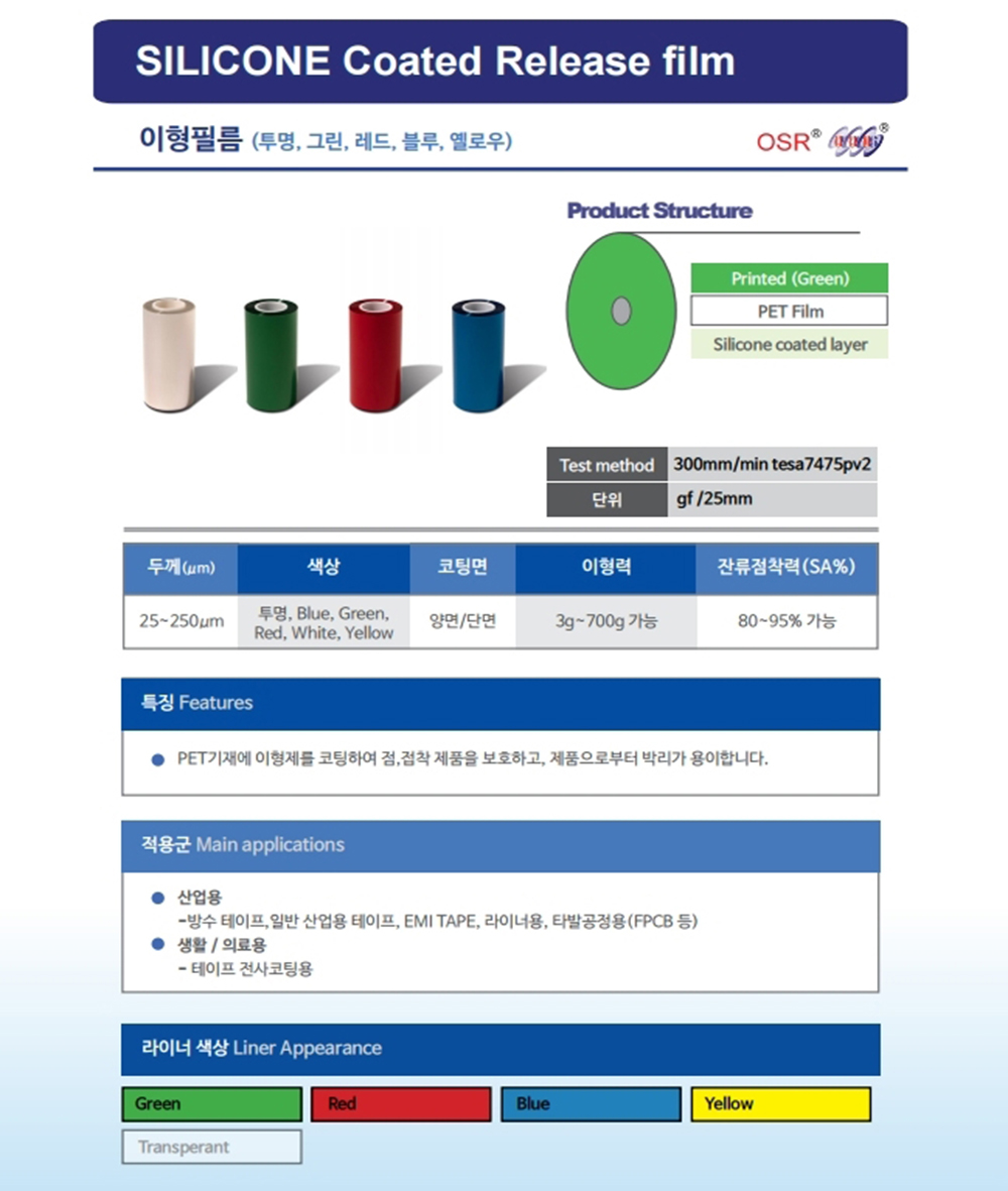 오성 실리콘필름,오성 실리콘 필름,실리콘필름,실리콘코팅